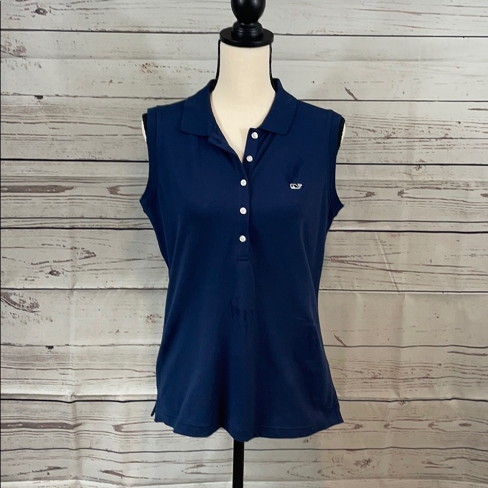 Vineyard Vines Sleeveless Polo (M)